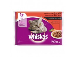 Imagen del producto Whiskas seleccion carne 4x100g (13uds)