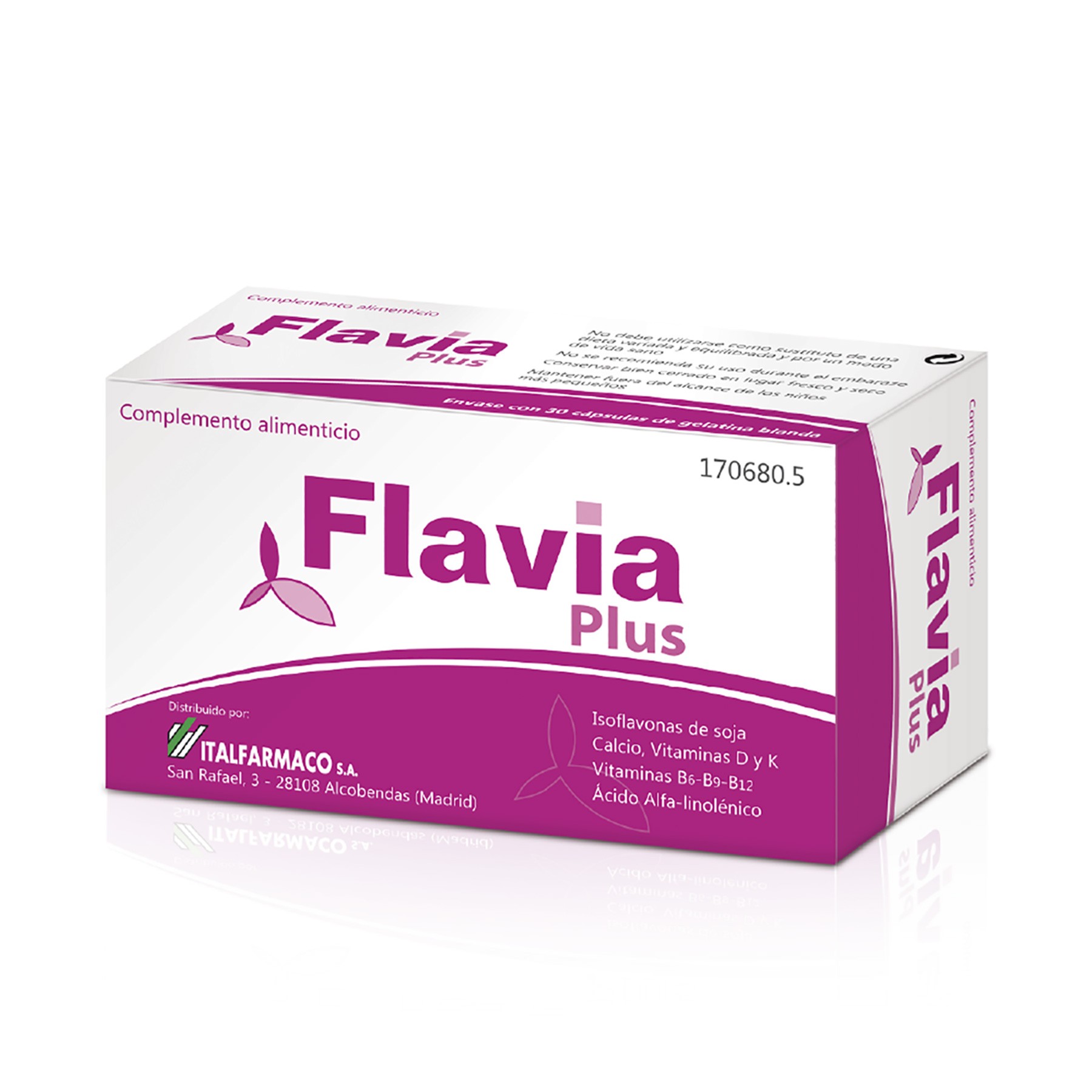 Flavia plus menopausia 30 cápsulas